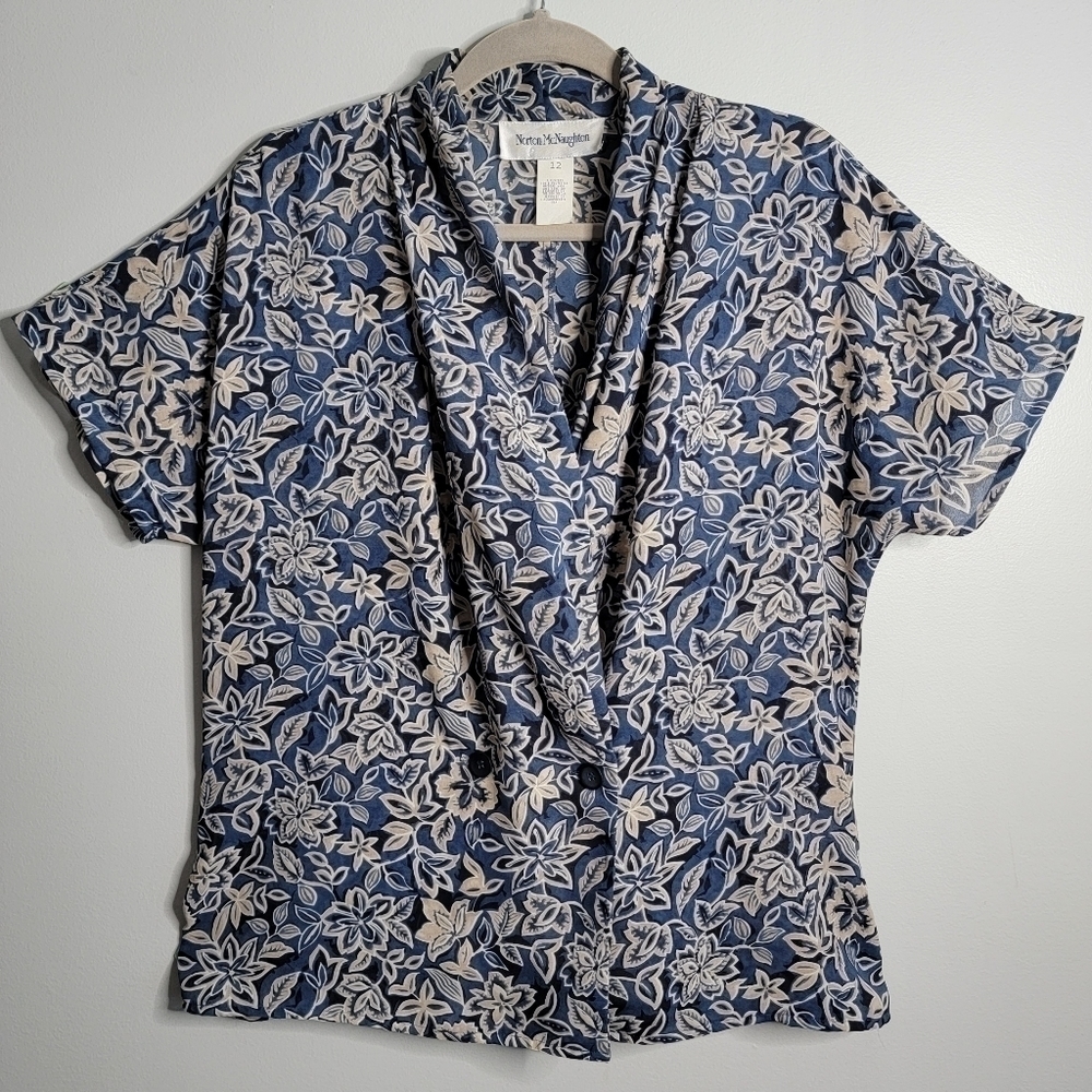 VTG | Norton McNaughton | 12 | Shawl Collar Blazer